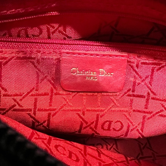 ✅Lady Dior Cannage Quilted Nylon Handbag✅ - Picture 16 of 17